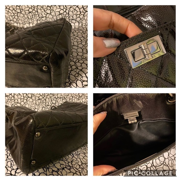 Chanel Matrasse 2.55 Cavier skin leather handbag - Picture 12 of 16